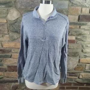 Robert Graham Classic Fit pipeline 1/4 zip small